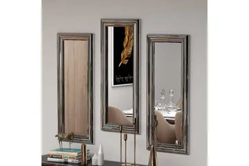 Spegelset (3 delar) Sudavia Argentu - Zurellentu - Inredning - Spegel - Hallspegel