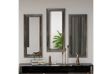 Spegelset (3 delar) Sudavia Argentu - Zurellentu - Inredning - Spegel - Hallspegel