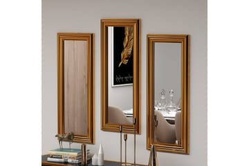 Spegelset (3 delar) Sudavia Brons - Brons - Inredning - Spegel - Hallspegel