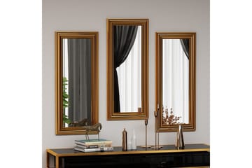 Spegelset (3 delar) Sudavia Brons - Brons - Inredning - Spegel - Hallspegel