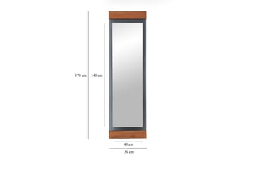 Stationsspegel Ataturs Ek / fume - Ek / fume - Inredning - Spegel - Hallspegel