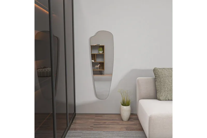 Stationsspegel Frostwick transparent - Multifärgad - Inredning - Spegel - Hallspegel