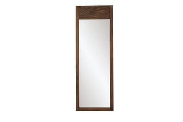 Stationsspegel Kaynta Walnut - Mörkbrun - Inredning - Spegel - Golvspegel