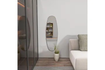 Stationsspegel Keiichi Transparent - Ljusfärgat trä - Inredning - Spegel - Hallspegel