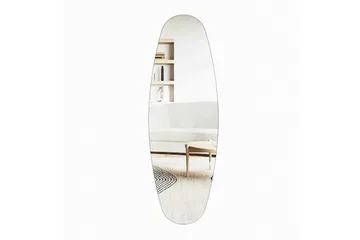 Stationsspegel Keiichi Transparent - Ljusfärgat trä - Inredning - Spegel - Hallspegel