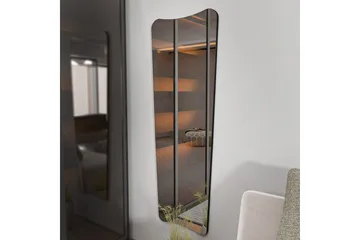 Stationsspegel Vitros Transparent / Svart - Svart/Vit - Inredning - Spegel - Hallspegel