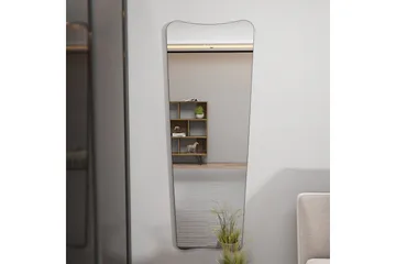 Stationsspegel Vitros Transparent / Svart - Svart/Vit - Inredning - Spegel - Hallspegel