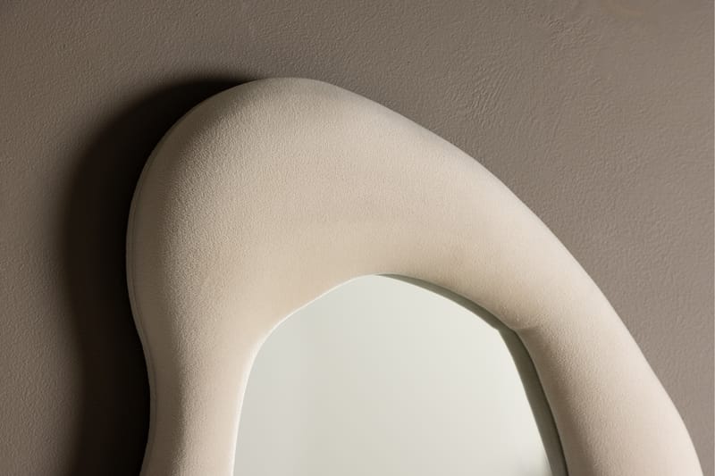 Vägghängd Louisville Spegel 49x70 cm Beige - Venture Home - Hallspegel - Väggspegel
