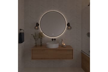 Vägghängd Spegel Divissi 60 cm - Svart - Inredning - Spegel - Hallspegel