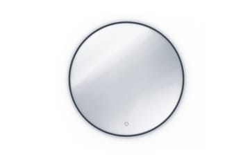 Vägghängd Spegel Divissi Rund 80 cm - Svart - Inredning - Spegel - Hallspegel