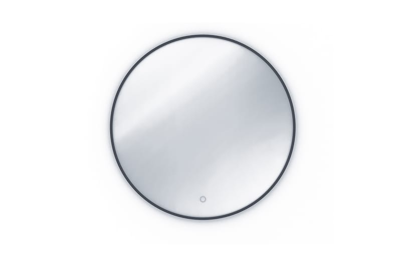 Vägghängd Spegel Divissi Rund 80 cm - Svart - Inredning - Spegel - Hallspegel