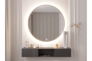 Vägghängd Spegel Gerbinie 80 cm - Guld - Inredning - Spegel - Hallspegel
