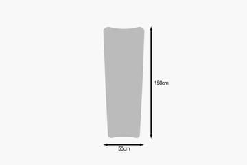 Vägghängd Spegel Vitros Rektangulär 55 cm - Transparant - Inredning - Spegel - Hallspegel