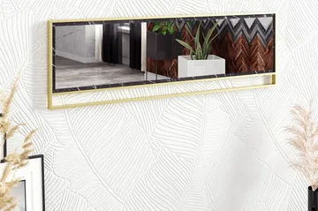 Abla Spegel 122 cm - Guld|Svart - Inredning - Spegel - Väggspegel