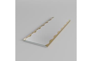 Akol Spegel 50 cm Rektangulär - Guld - Inredning - Spegel - Väggspegel