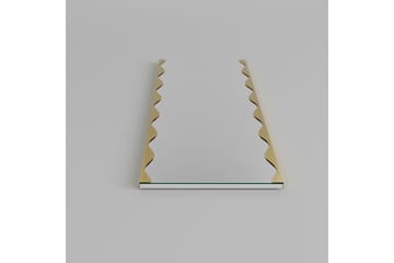 Akol Spegel 50 cm Rektangulär - Guld - Inredning - Spegel - Väggspegel