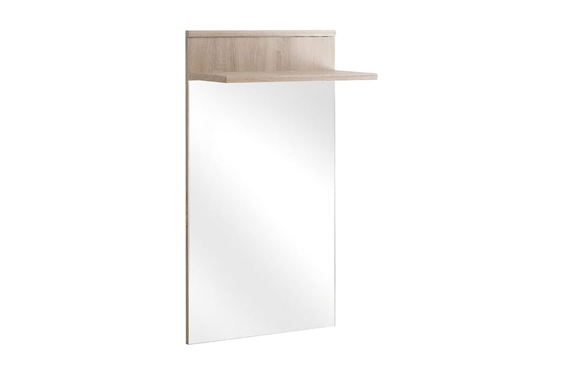 Armario Spegel 60x28x104 cm, Beige/Vit