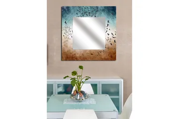 Armavir Dekorspegel 50x50 cm Animals - Plexiglas/Flerfärgad - Inredning - Spegel - Väggspegel