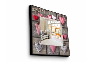 Armavir Dekorspegel 50x50 cm Love - Plexiglas/Flerfärgad - Inredning - Spegel - Väggspegel