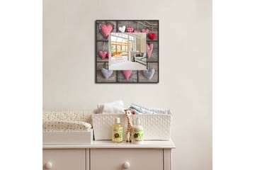 Armavir Dekorspegel 50x50 cm Love - Plexiglas/Flerfärgad - Inredning - Spegel - Väggspegel