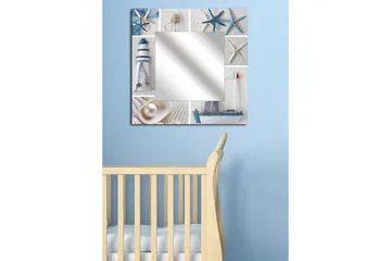 Armavir Dekorspegel 50x50 cm Marina - Plexiglas/Flerfärgad - Inredning - Spegel - Väggspegel