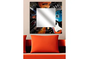 Armavir Dekorspegel 50x50 cm Music - Plexiglas/Flerfärgad - Inredning - Spegel - Väggspegel