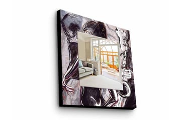 Armavir Dekorspegel 50x50 cm Young - Plexiglas/Flerfärgad - Inredning - Spegel - Väggspegel