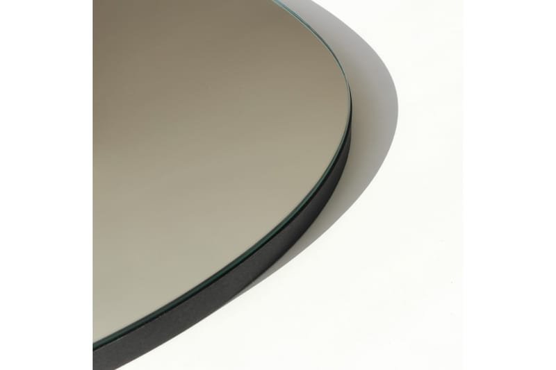 Asymmetrisk Spegel 75x55 cm - Svart - Hallspegel - Väggspegel