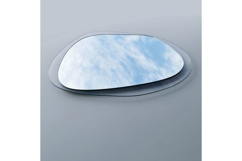 Asymmetrisk Väggspegel Banize 55x75 cm - Härdat Glas - Hallspegel - Väggspegel