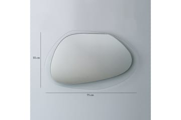 Asymmetrisk Väggspegel Banize 55x75 cm - Härdat Glas - Inredning - Spegel - Väggspegel