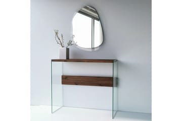 Asymmetrisk Väggspegel Banize 55x75 cm - Härdat Glas - Inredning - Spegel - Väggspegel