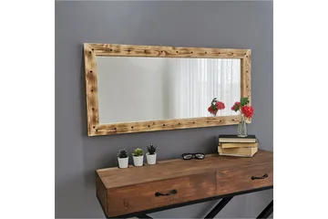 Bahiya Dekorationsspegel 110 cm - Valnöt - Inredning - Spegel - Väggspegel
