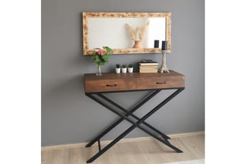 Bahiya Dekorationsspegel 110 cm - Valnöt - Inredning - Spegel - Väggspegel