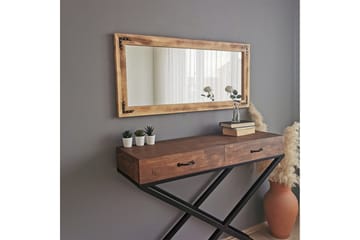 Bakies Dekorationsspegel 110 cm - Valnöt - Inredning - Spegel - Väggspegel