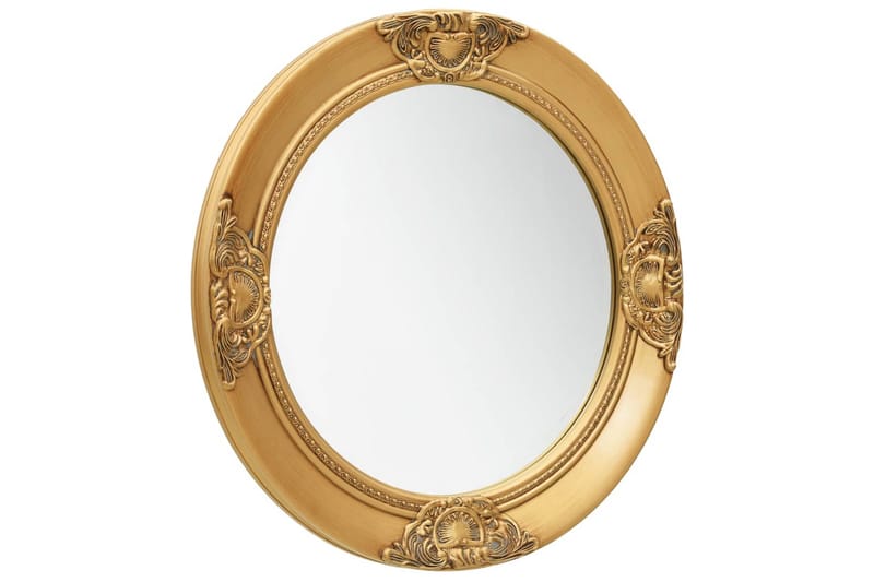 Väggspegel barockstil 50 cm guld - Guld - Hallspegel - Väggspegel