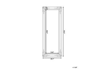 Bellac Spegel 51 cm - Silver - Inredning - Spegel - Väggspegel