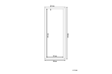 Benon Spegel 50 cm - Vit - Inredning - Spegel - Väggspegel