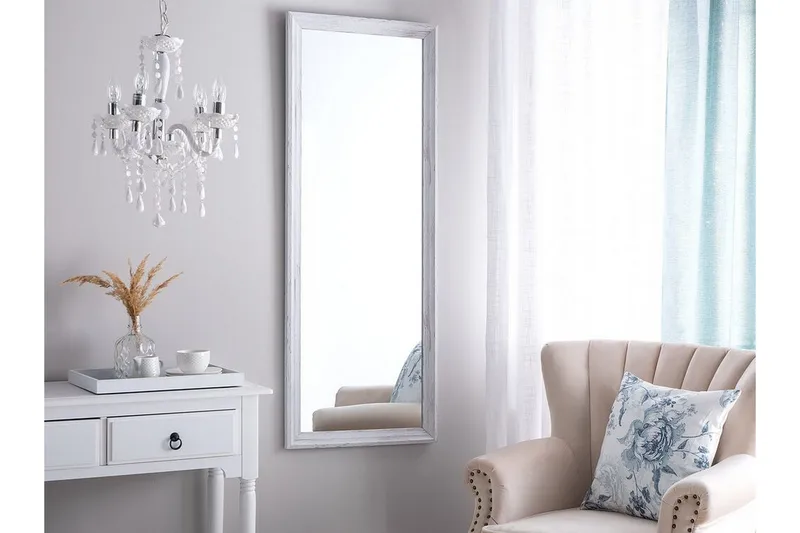 Benon Spegel 50 cm, Vit