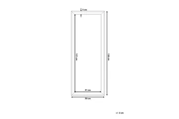 Benon Spegel 50 cm - Vit - Inredning - Spegel - Väggspegel