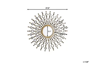 Blois Spegel 70 cm - Guld - Inredning - Spegel - Väggspegel