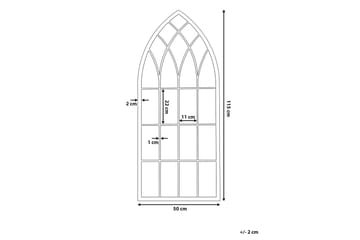 Braylea Spegel 50x115 cm - Grå - Inredning - Spegel - Väggspegel