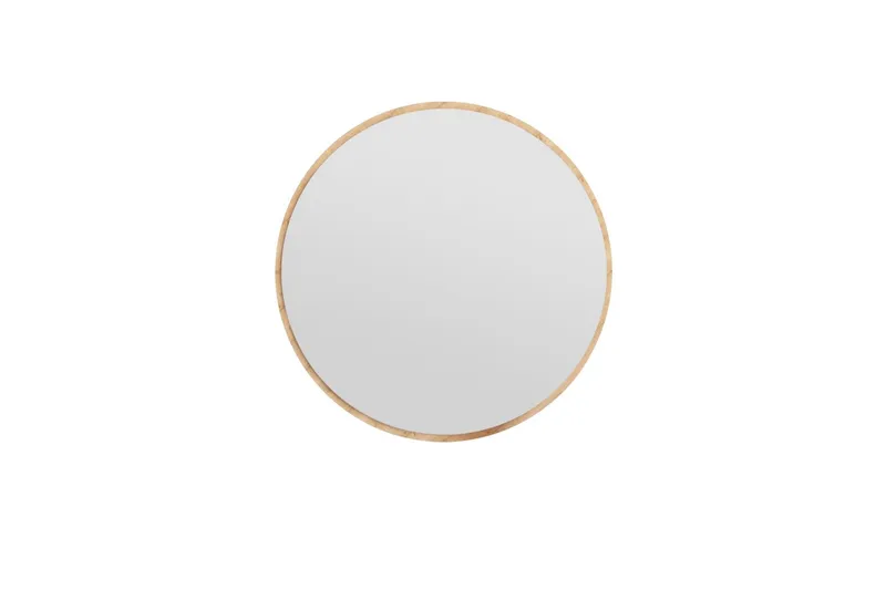 Buhem Spegel 60 cm Rund - Trä/Natur - Inredning - Spegel - Väggspegel