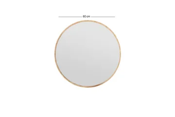 Buhem Spegel 60 cm Rund - Trä/Natur - Inredning - Spegel - Väggspegel