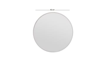 Buhem Spegel 60 cm Rund - Vit - Inredning - Spegel - Väggspegel
