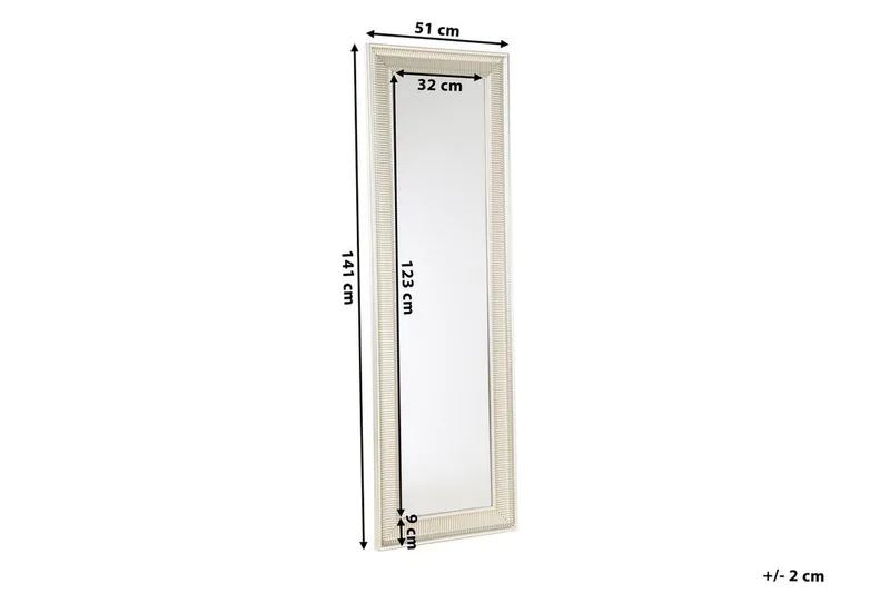 Cassis Spegel 50 cm - Silver - Inredning - Spegel - Väggspegel