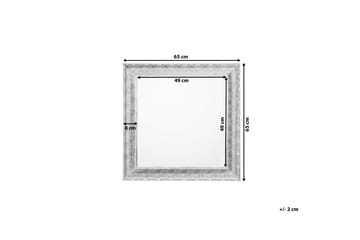 Cavan Spegel 65 cm - Silver - Inredning - Spegel - Väggspegel