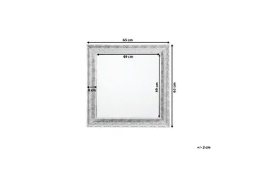 Cavan Spegel 65 cm - Silver - Inredning - Spegel - Väggspegel