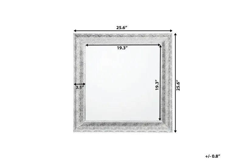 Cavan Spegel 65 cm - Silver - Inredning - Spegel - Väggspegel