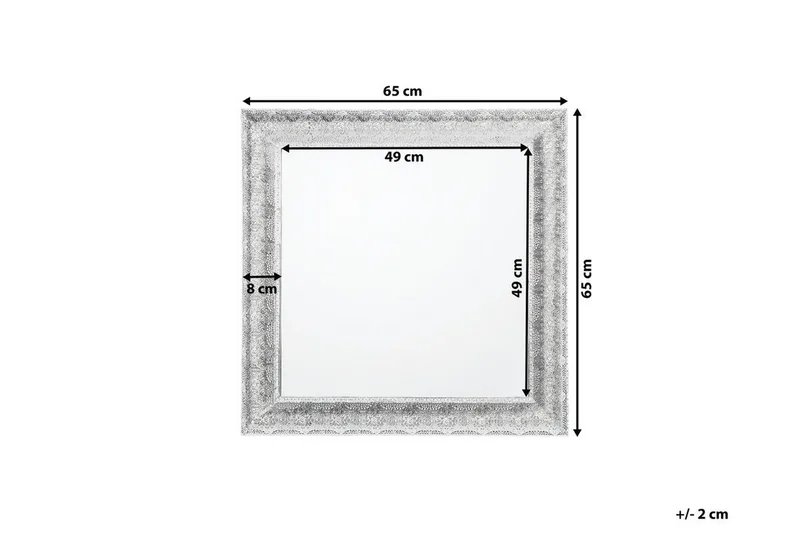 Cavan Spegel 65 cm - Silver - Inredning - Spegel - Väggspegel