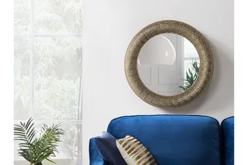 Channay Spegel 80 cm - Guld - Inredning - Spegel - Väggspegel
